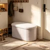 Relaxdays Zitbank, bekleed met teddy stof, met Productafbeelding-voorbeeld 3