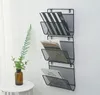 QUVIO Magazine Wandhalterung Organizer - Magazine Rack oder Produktbild-Vorschau 4