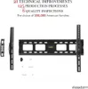 FCH Support TV mural, palier 50 kg / VESA400 * 600 / 10 ° Voir les images du produit 4