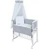 Baby-Delux Beistellbett Stillbett Babybett 90x40 weiß inkl. Produktbild-Vorschau 1