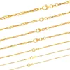Goldkette Singapurkette Länge 50cm - Breite 1,0mm - 585-14 Produktbild-Vorschau 1