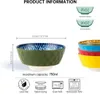 Set de bols à ramen en porcelaine pour 4 personnes – Set de Voir les images du produit 3