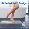 WENKO Badematte Astera Vorleger Grau Diatomit Badeteppich Produktbild-Vorschau 7