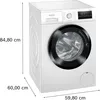 Siemens iQ300, Waschmaschine, Frontlader, 7 kg, 1400 U/min. Produktbild-Vorschau 15