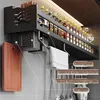 Gewürzregal Ohne Bohren Gewürzregal Wand Hängend Spice Rack Produktbild-Vorschau 2