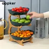 3 Etagen Obstkörbe,  Obst, platzsparend in Küche, Produktbild-Vorschau 2