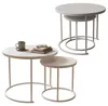 Set aus 2 runden Couchtischen, Ø 60 cm x 50 cm Produktbild-Vorschau 10