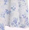 ASKSA Damen Sommer y aermellos Spaghettitraeger Boho Blumen Produktbild-Vorschau 5