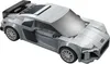 A silver Lego Audi R8 Coupe model car. Voir les images du produit