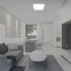 LED Solution Bílé přisazené LED svítidlo čtvercové Náhled obrázku produktu 3