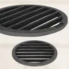 Two black cast iron grates are shown against a light background. The top grate is larger and angled, while the bottom grate is smaller and viewed from directly above. Anteprima dell’immagine prodotto