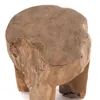 BAUMSTAMM HOCKER "LOG" | 41x29 cm (HxB), natur | Sitzhocker Produktbild-Vorschau 4