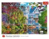 PUZZLE 2000 Dom nad jeziorem 27129 Podgląd zdjęcia produktu 3