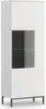 BETTSO Vitrine mit Glas Kommode Sideboard Highboard Schrank Produktbild-Vorschau 1