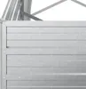 vidaXL Garten-Hochbeet 240x40x45 cm Verzinkter Stahl Silber Produktbild-Vorschau 6