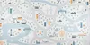 JYG Kinder Strasse Spielteppich PASTEL - 200 x 200cm – Produktbild-Vorschau 4
