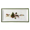 Hutschenreuther Happy Wintertime Green Platte eckig 36cm Produktbild-Vorschau 1