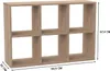 Bracia Mebelek | Regał na książki - Regał 100 cm - Dąb Podgląd zdjęcia produktu 2