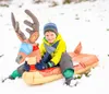Alpine Blast Opblaasbare Sled, Rendier, Kindersled, Bruin, Productafbeelding-voorbeeld 3