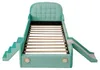 Babybed 90x200 cm, autodesign met glijbaan en trap, Productafbeelding-voorbeeld 14