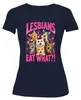 Lesbians Eat What?! Lustige Katzen LGBTQ Pride Statement Produktbild-Vorschau 2