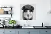 MuchoWow® Poster Meerschweinchen - Baskenmütze - Brille - Produktbild-Vorschau 3