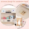 Cucina per bambini COSTWAY con accessori da cucina, cucina Anteprima dell’immagine prodotto 5