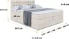 ALTDECOR Boxspringbett mit Matratze und Lattenrost  - VIONE Produktbild-Vorschau 8