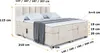 ALTDECOR Boxspringbett elektrisch verstellbar mit 2 Produktbild-Vorschau 6