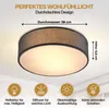 Plafonnier moderne 40W rond 38 cm 2 flammes E27 lampe en Voir les images du produit 2