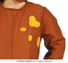Kinder Rentier-Kostüm – Brauner Overall mit roter Nase – Produktbild-Vorschau 4
