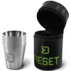 Delphin Stainless Steel Cup Set RESET 4in1 - 4 x 30 ml Produktbild-Vorschau 2