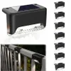 12er Set Solar Treppenleuchten LED Außen IP65 mit Produktbild-Vorschau 5