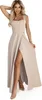 Numoco Formelle Frauenkleider Aurelia beige M Produktbild-Vorschau 9