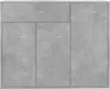 vidaXL Credenza grigio cemento 88x30x70 cm materiale a base Anteprima dell’immagine prodotto 17