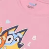 Bluey Bingo Růžové dívčí šaty na ramínka, bavlna 104 Náhled obrázku produktu 3