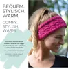 styleBREAKER Damen Strick Stirnband mit Zopfmuster und Produktbild-Vorschau 6