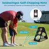 COSTWAY Golf Chipping Netz, doppelseitiges Übungsnetz, Produktbild-Vorschau 4