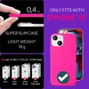 NALIA Neon Cover für iPhone 15 Hülle, Bunte Silikonhülle Produktbild-Vorschau 4