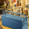Boîte à outils vide bleu grand 5 compartiments caisse à Voir les images du produit 2