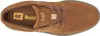 A top-down view of a brown leather shoe. Produktbild-Vorschau