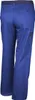 The back view of a pair of blue work pants with navy accents. Produktbild-Vorschau
