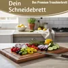 LS-LebenStil Schneidebrett Holz Akazie | 32x21x1,5cm mit Produktbild-Vorschau 5