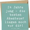 Mr. & Mrs. Panda doppelkarte Spruch 24. Geburtstag - Produktbild-Vorschau 1
