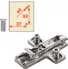 2 x Salice Topfband 110° Serie 200 Bohrbild T52 Eckanschlag Produktbild-Vorschau 3