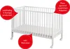 tiSsi Lit pliant pour enfant Blanc Voir les images du produit 11