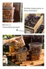 A collage of images showing clear storage containers filled with various food items, a drawer organizer with multiple containers, and a hand reaching for a container. Náhľad obrázku produktu