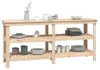 vidaXL Banco da lavoro 181x50x80 cm in legno di pino Anteprima dell’immagine prodotto 6