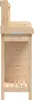 vidaXL Pflanztisch mit Schrank 110,5x45x124,5 cm Massivholz Produktbild-Vorschau 9