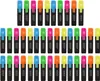 40x GENIE Textmarker 5 Farben Neon Marker Set Highlighter Produktbild-Vorschau 1
